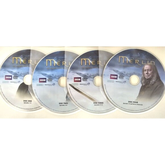 The Adventures Of Merlin TV Series Complete Season 5 DISC ONLY - Picture 2 of 5